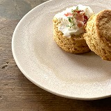 鈴木宏美　5寸皿　桜色